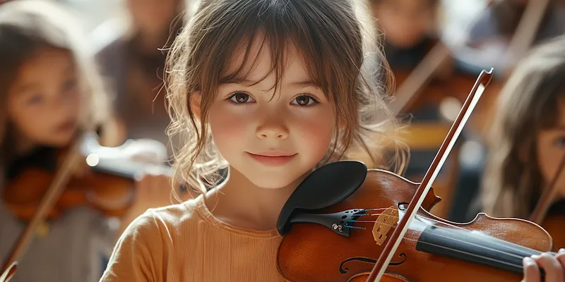 Nauka gry na skrzypcach