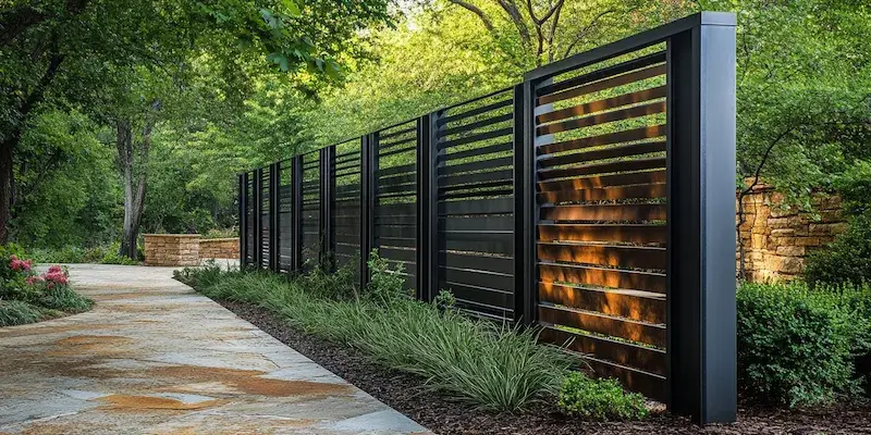 Gartenzäune aus Polen