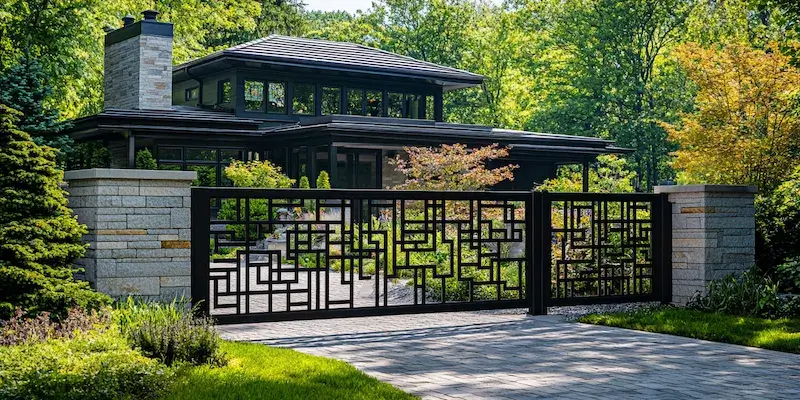 Sichtschutzzaun Polen mit Montage