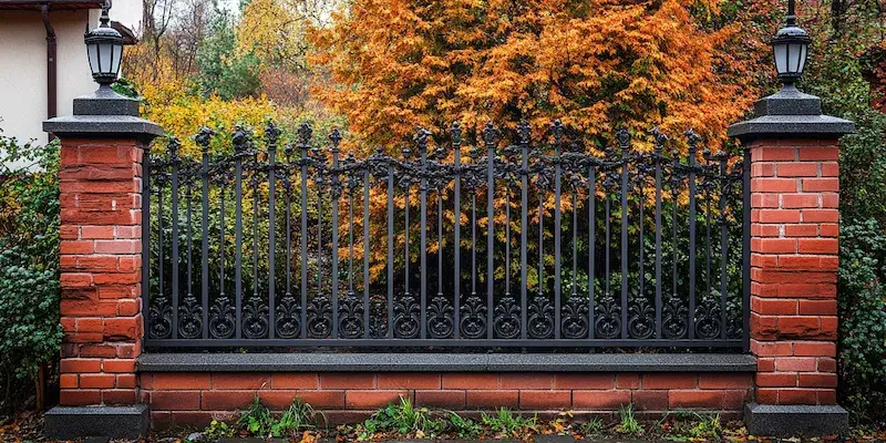 Aluminium Sichtschutzzaun aus Polen