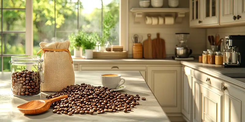 Ile waży kawa ziarnista?