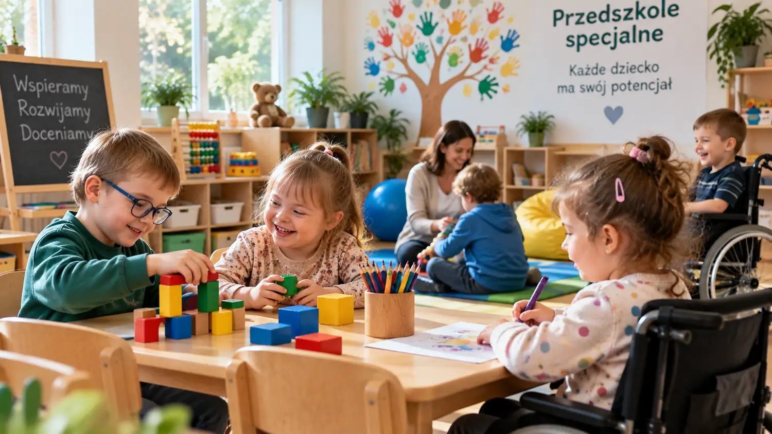 Przedszkole specjalne ile dzieci w grupie? limity według rodzaju niepełnosprawności